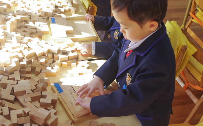 凸凹積み木教室